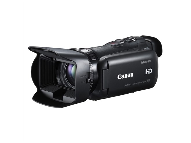 キヤノン、ハイエンド向けビデオカメラ「iVIS HF G20」を2/15に発売