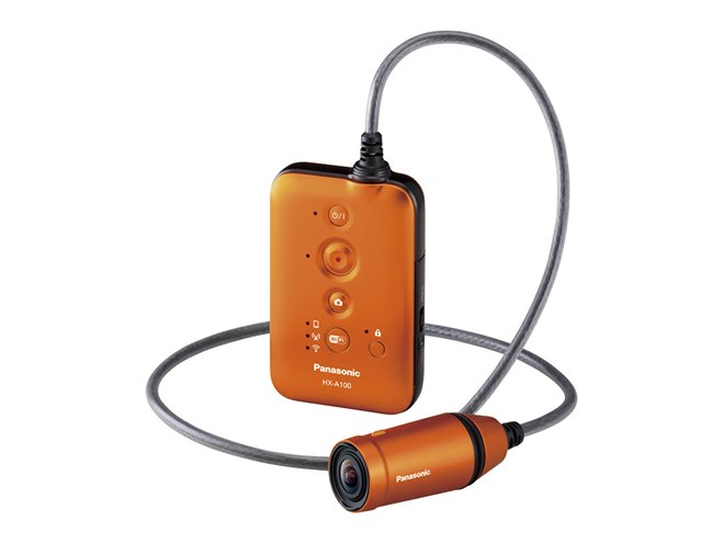 パナソニック、二体型デザインのウェアラブルカメラ「HX-A100」 - 価格.com