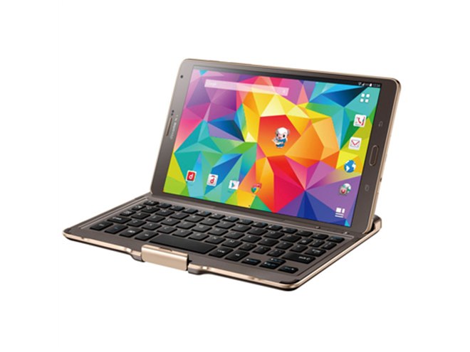 サムスン、Bluetoothキーボードが付属する「GALAXY Tab S 8.4 SC-03G