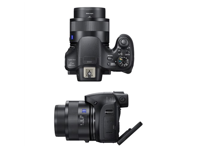 ソニー、GPS/NFC/Wi-Fi機能を搭載した光学50倍モデル