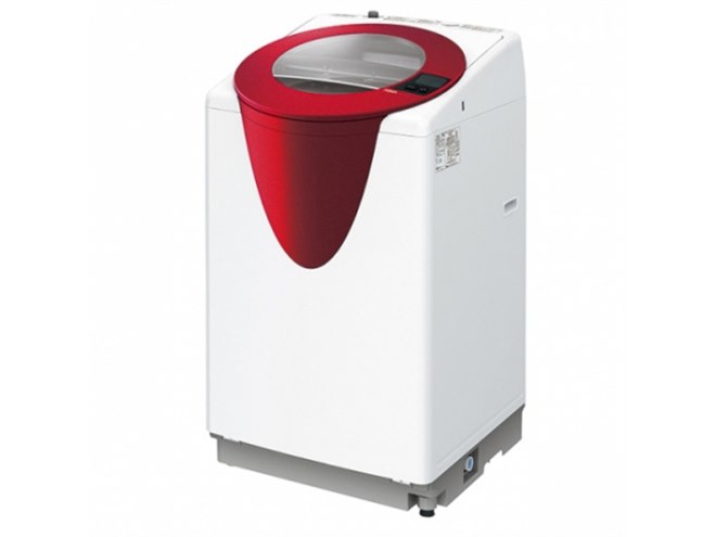 AQUA、洗濯槽を手前に傾けた全自動洗濯機「スラッシュ」 - 価格.com