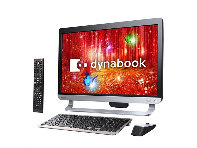 東芝、21.5型液晶一体型PC［dynabook D81/D71/D51/D61］の2015年春