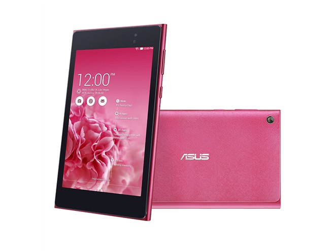 ASUS、SIMフリー7型タブレット「MeMO Pad 7」に新色ホットピンク
