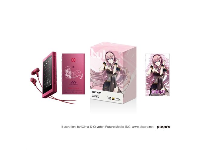ソニー、ハイレゾウォークマン「初音ミク10周年記念モデル」など限定