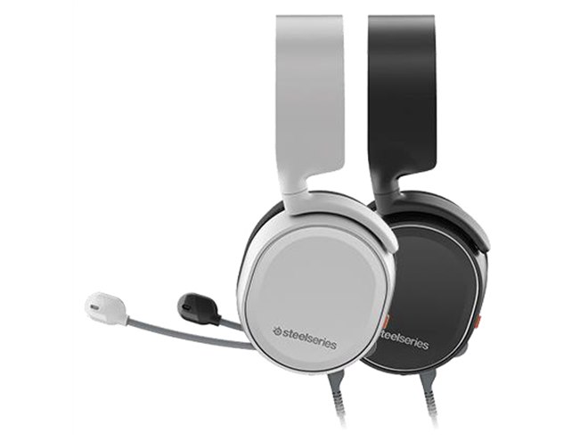 SteelSeries、7.1chサラウンド対応ゲーミングヘッドセット「Arctis」3