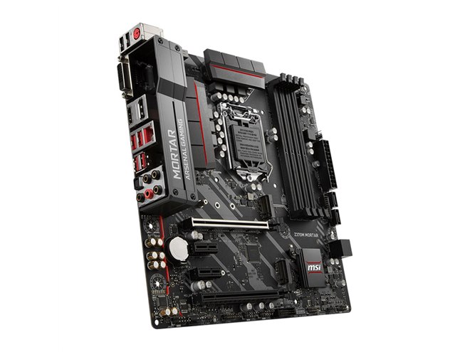 MSI、Intel Z370を搭載したMicroATXマザーボード「Z370M MORTAR