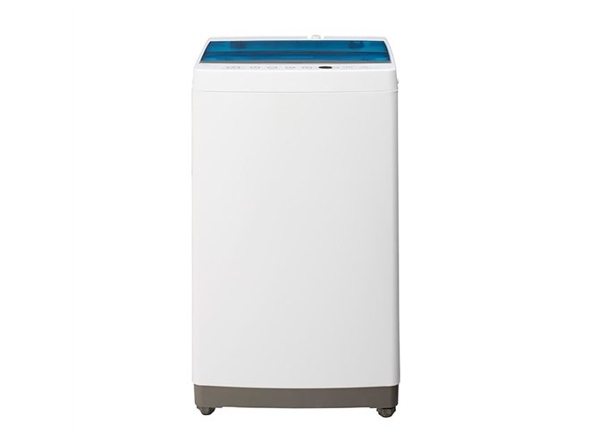 ハイアール、「しわケア」脱水機能を搭載した7kg/6kgモデルの洗濯機