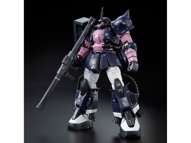 バンダイ、「黒い三連星専用ザクII」ガンプラ単品の予約販売を開始