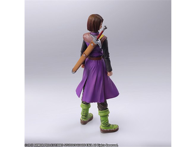 ドラゴンクエストXI」主人公を再現したアクションフィギュア、スライム