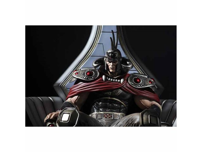 北斗の拳、リアルさを追求したフィギュア「ラオウ 玉座ver.」9月17日