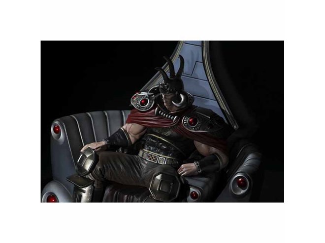 北斗の拳、リアルさを追求したフィギュア「ラオウ 玉座ver.」9月17日