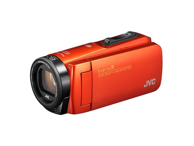 JVC、反射低減液晶モニター採用の防水ビデオカメラ「GZ-RX680/R480