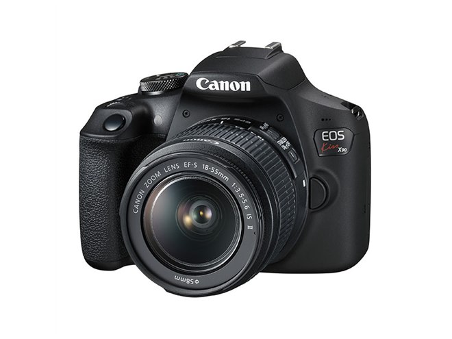 キヤノン、5万円台のデジタル一眼「EOS Kiss X90」を3月29日発売に決定