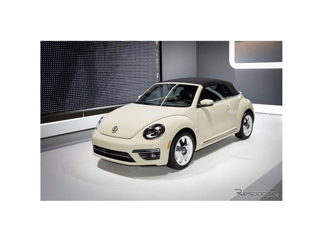 VW ザ・ビートル 最終モデル、8年の歴史に幕…ロスモーターショー2018
