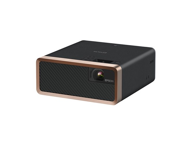 エプソン、美しいデザインの小型ホームプロジェクター「dreamio EF-100
