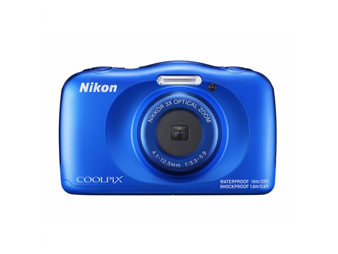 ニコン、丸みのあるデザインを採用した防水・耐衝撃コンデジ「COOLPIX