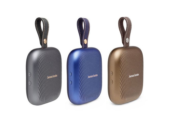 ハーマン、高級ファブリック素材のポータブルスピーカー「ONYX STUDIO