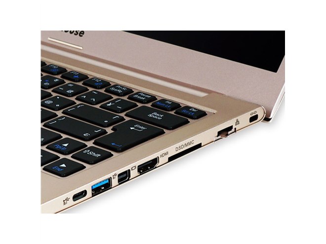 mouse、ナローベゼルデザインと新色ゴールドを採用した15.6型/14型