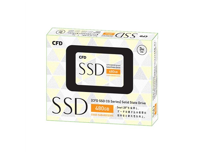 CFD、Smart ZIPを採用したエントリーモデルのSSD「CG3VX」 - 価格.com