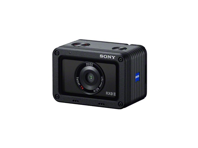 ソニー、4K30p動画の本体内記録に対応した小型デジカメ「RX0 II