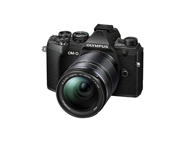 オリンパス、より小型・軽量なボディを採用したミラーレス「OM-D E-M5