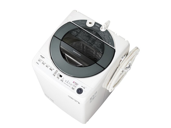 シャープ、“好みの仕上がり”を学習する「AI標準コース」搭載の洗濯乾燥