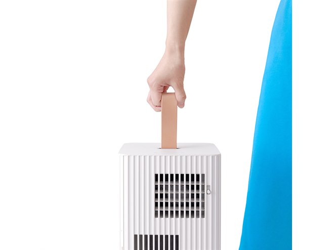 ダイキン、持ち運びできるヒートポンプ式ポータブルエアコン「Carrime