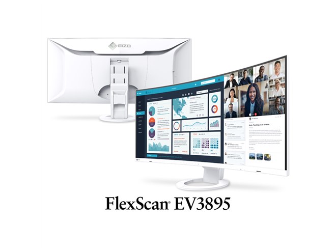 EIZO、37.5型で3840×1600表示の曲面ウルトラワイドディスプレイ