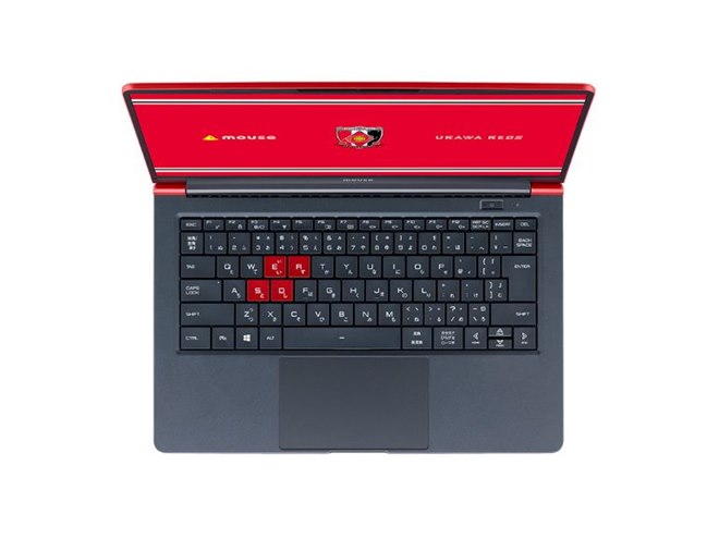mouse、浦和レッズオフィシャルの14型/15.6型ノートPCを2/12発売