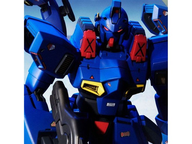 バンダイ、ブルーバード隊仕様「ガンイージ 陸戦タイプ」をRE/100で