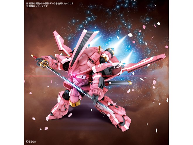 新サクラ大戦」幻の機体“霊子戦闘機・試製桜武（天宮さくら機）”がHG