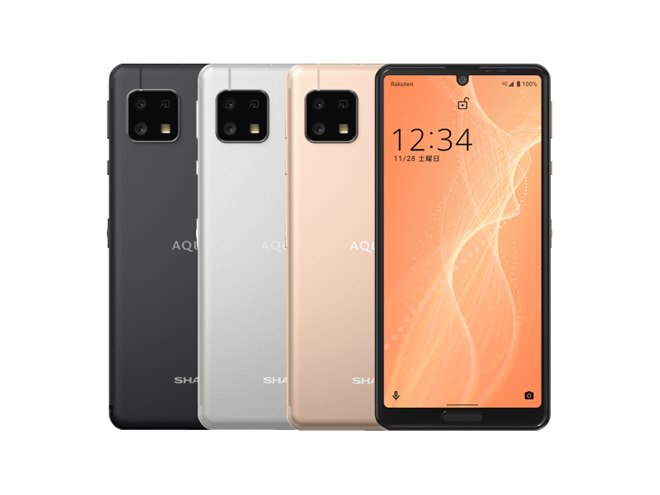 楽天モバイル限定の4Gスマホ「AQUOS sense4 lite」11/12発売 - 価格.com