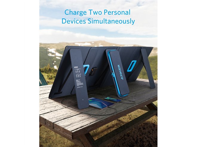 大容量ポータブル電源対応のソーラーチャージャー「Anker PowerSolar 3