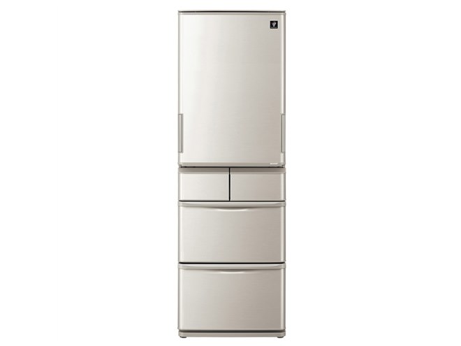 シャープ、幅60cmのスリムな412Lプラズマクラスター冷蔵庫「SJ-X415H