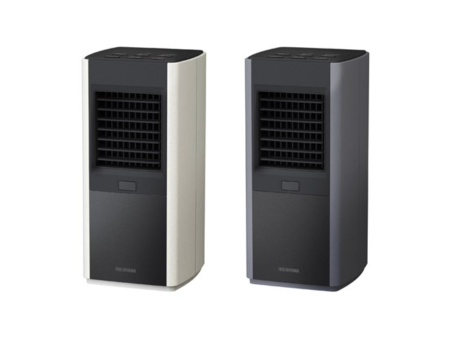 アイリスオーヤマ、「大風量セラミックファンヒータースリム」を本日9