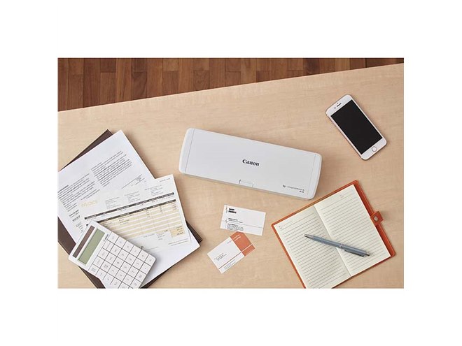 キヤノン、ソフト内蔵のモバイルスキャナー「imageFORMULA R10
