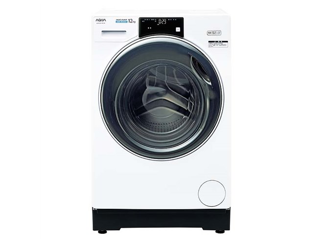 AQUA、水平ドラムを採用したドラム式洗濯乾燥機「まっ直ぐドラム