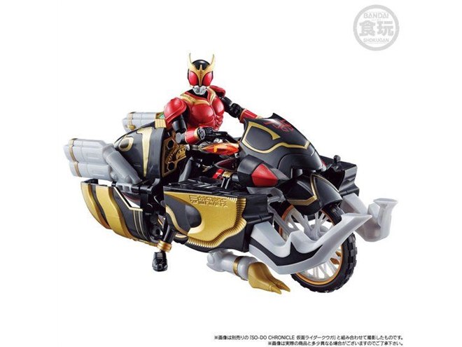 仮面ライダークウガ」用の食玩マシンセットがプレバン限定で発売