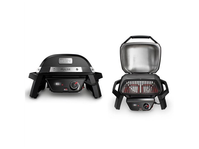 最高316度、スマホ連携対応のスマート電気バーベキューグリル「Weber