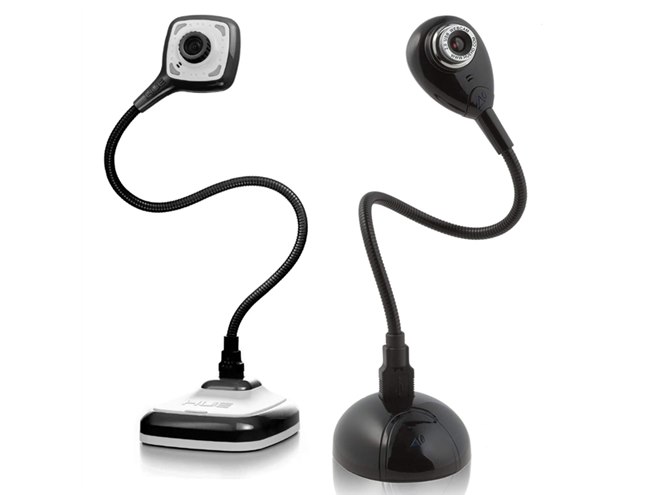 グニャっと曲がる”アーム付き、A4サイズ対応WEBカメラ「HUE HD Pro