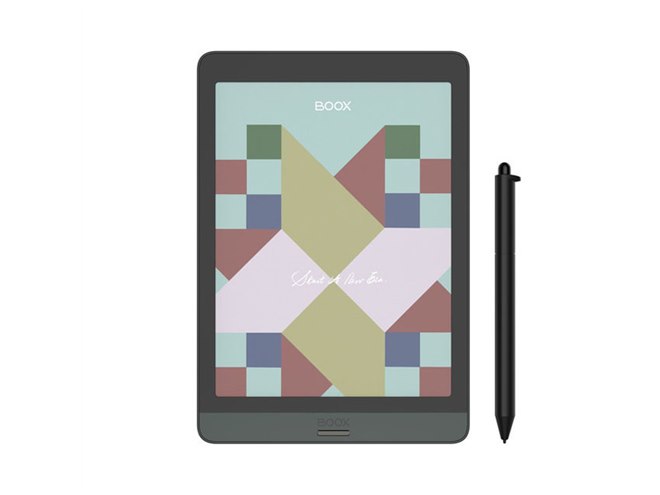 カラー電子ペーパー搭載の7.8型Android E Inkタブレット「Boox Nova3