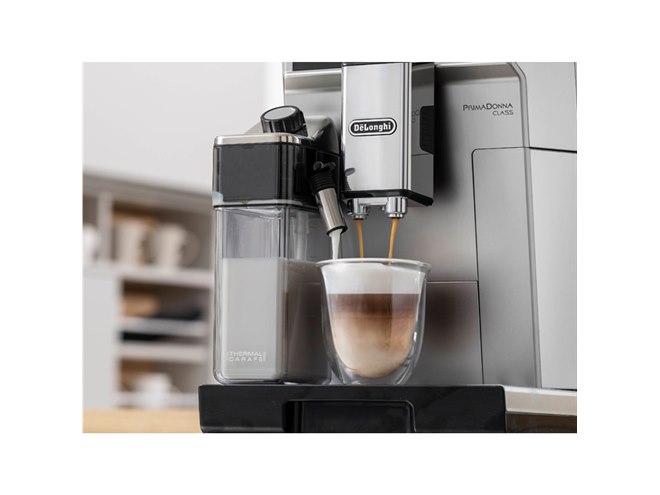 デロンギ、モダン・プレミアムな全自動コーヒーマシン「プリマドンナ