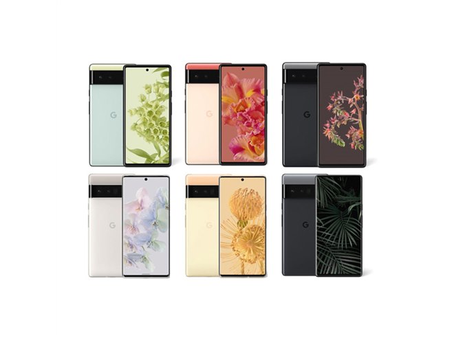 グーグル、純正プロセッサー搭載の5Gスマホ「Pixel 6」「Pixel 6 Pro
