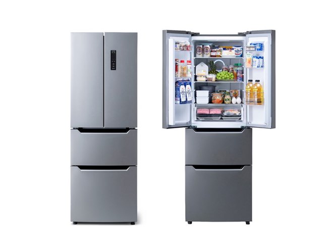 アイリスオーヤマ、2つの冷凍室を搭載した320L冷蔵庫「IRSN-32A
