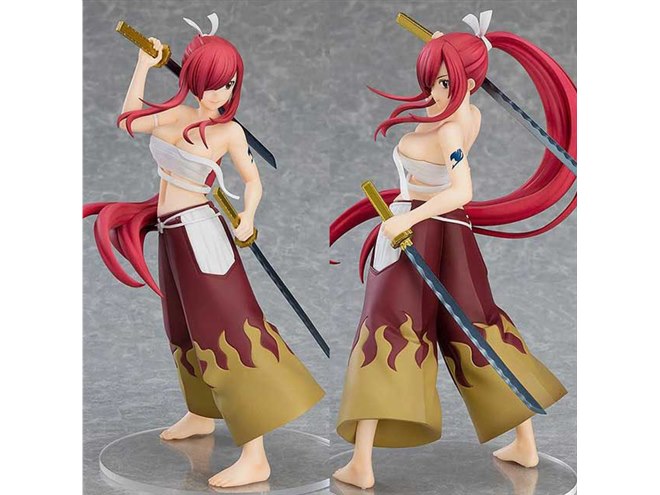 FAIRY TAIL」エルザ・スカーレットが妖刀紅桜 Ver.の全高170mm