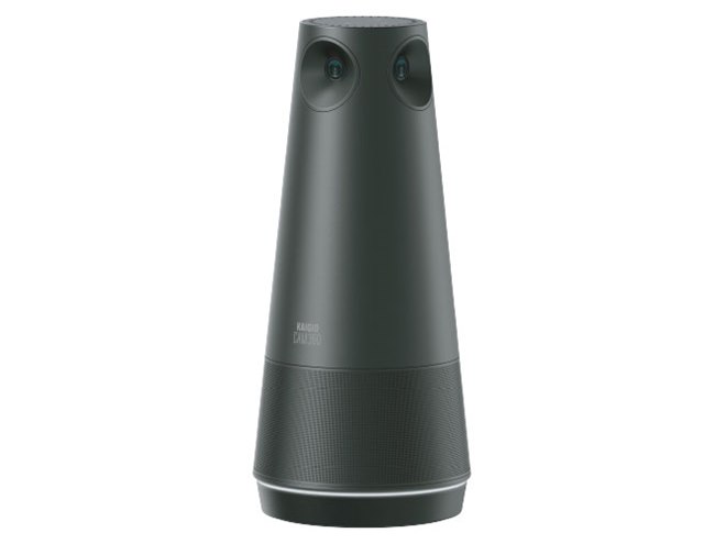 ソースネクスト、マイクとスピーカーが一体化した360度WEBカメラ