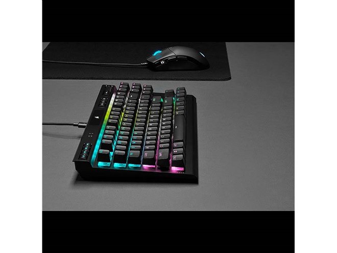 Corsair、光学スイッチを採用したテンキーレスキーボード「K70 RGB TKL