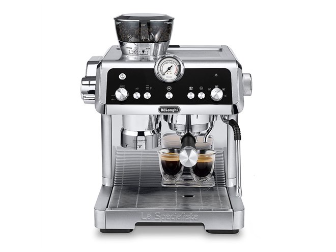 デロンギ、豆挽き機能付きの最上位エスプレッソ・カプチーノメーカー