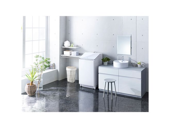 東芝、「抗菌ウルトラファインバブル洗浄W」搭載のタテ型洗濯乾燥機