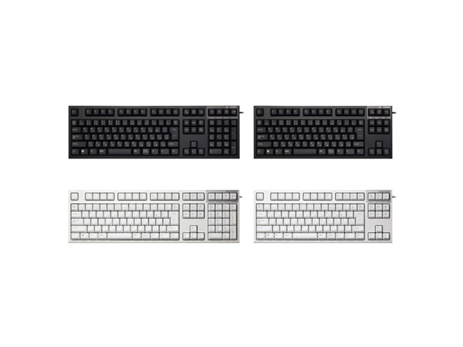 東プレ、キーマップ入れ替え機能に対応した「REALFORCE R3S」12機種